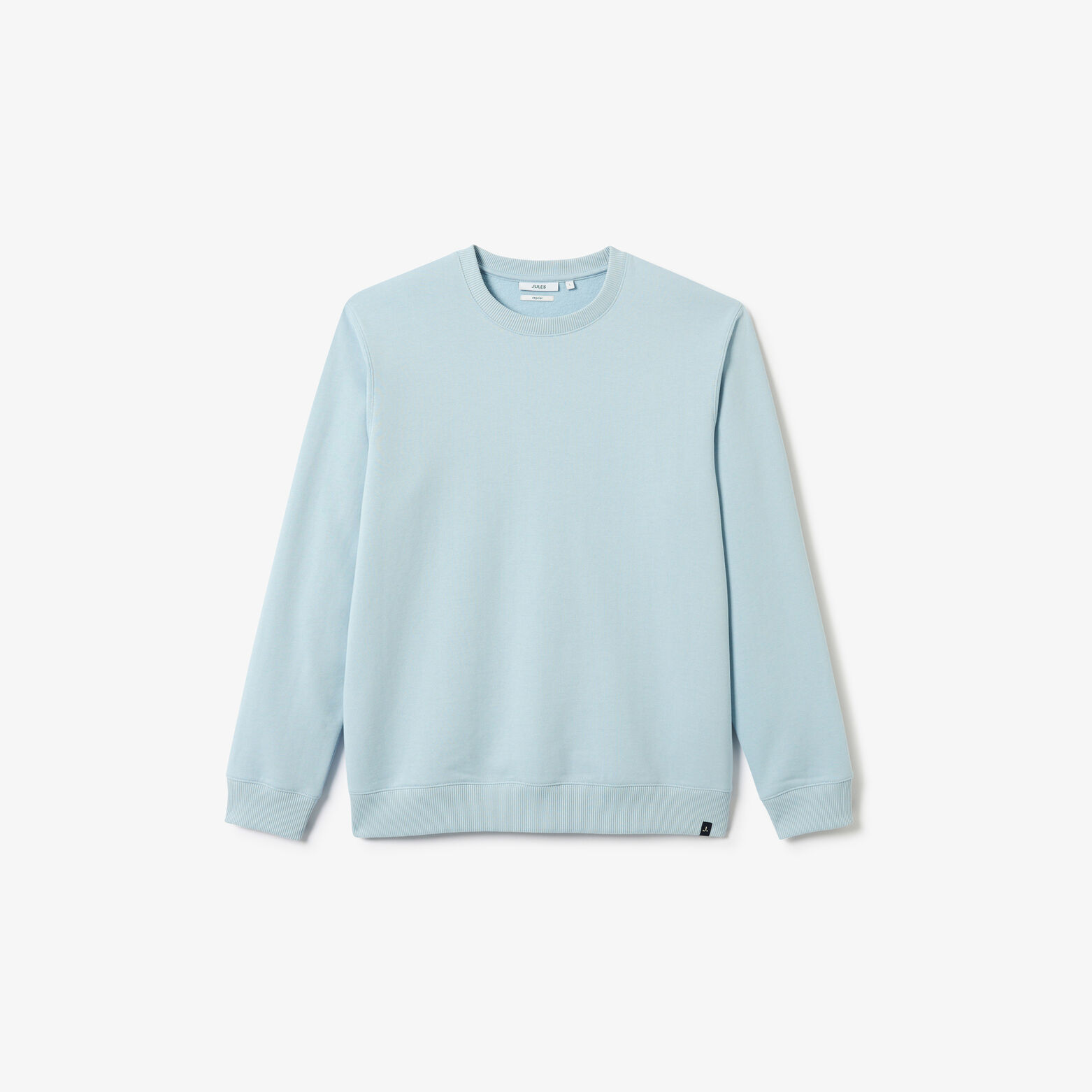 Sweat col rond molleton uni