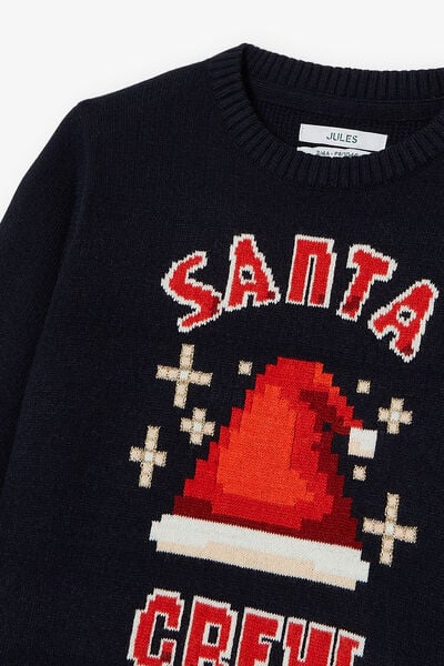 Pull de No&euml;l "santa crew" enfant
