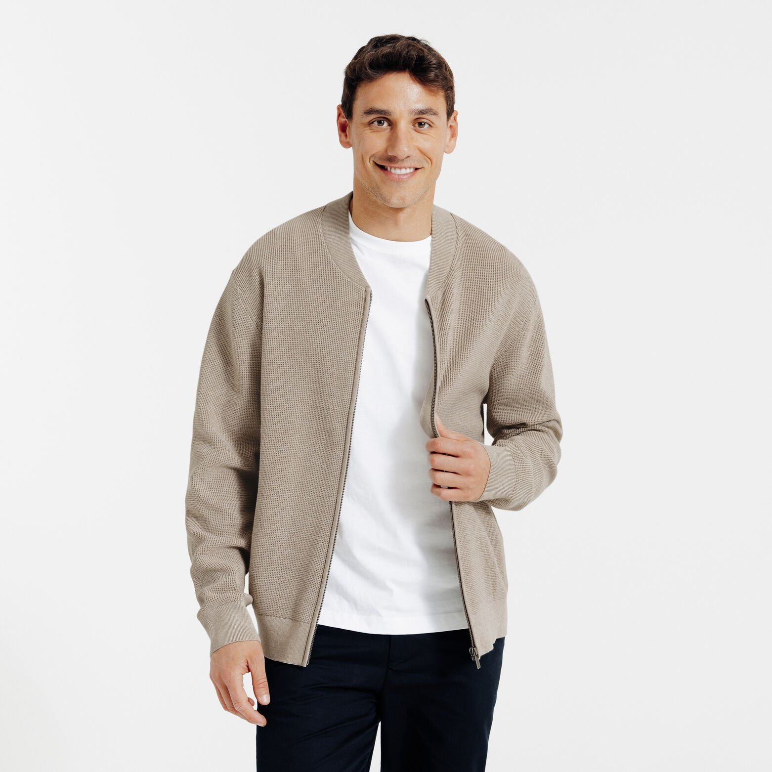 Gilet zipp&eacute; col sport