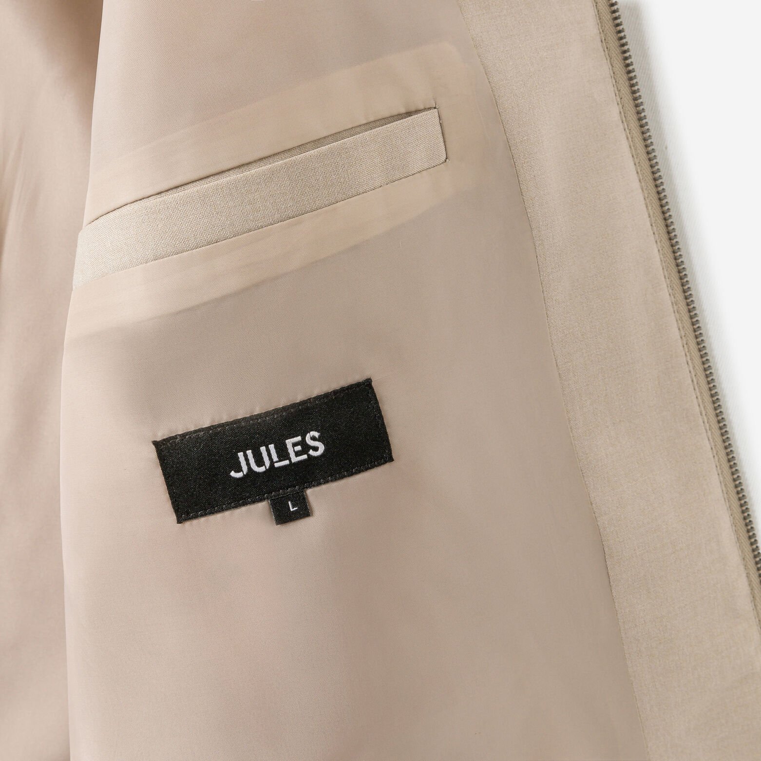 Veste col chemise zipp&eacute;e