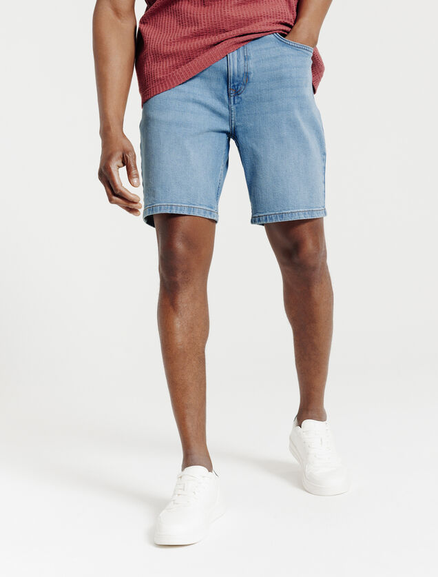 Denim bermuda