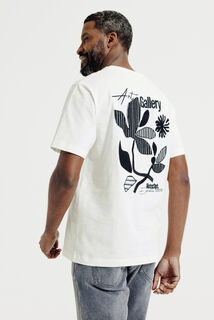 T-shirt met print voor- en achteraan