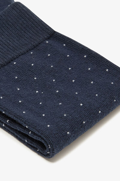 Chaussettes Bleu fonc&eacute;