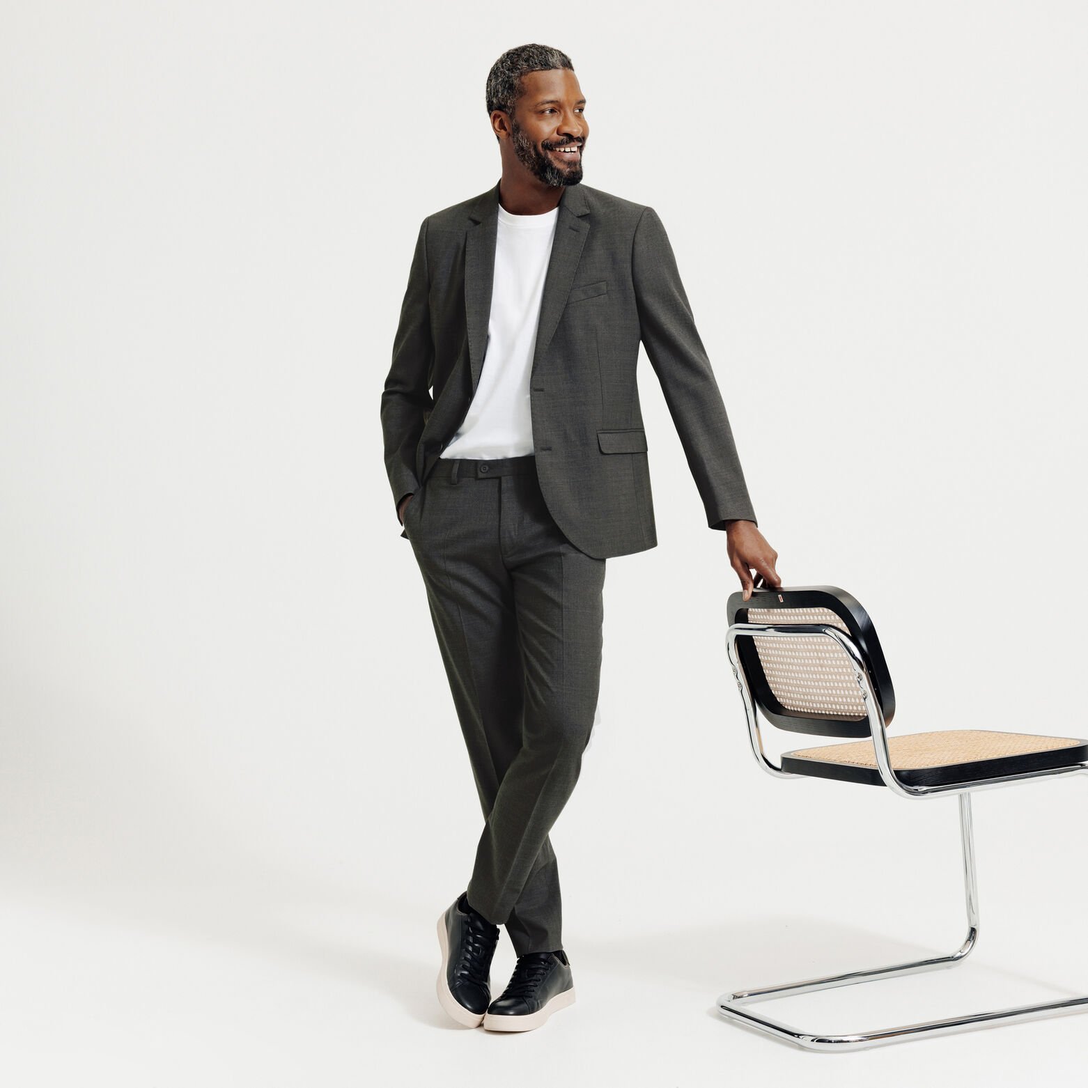 Pantalon de costume slim bi-stretch