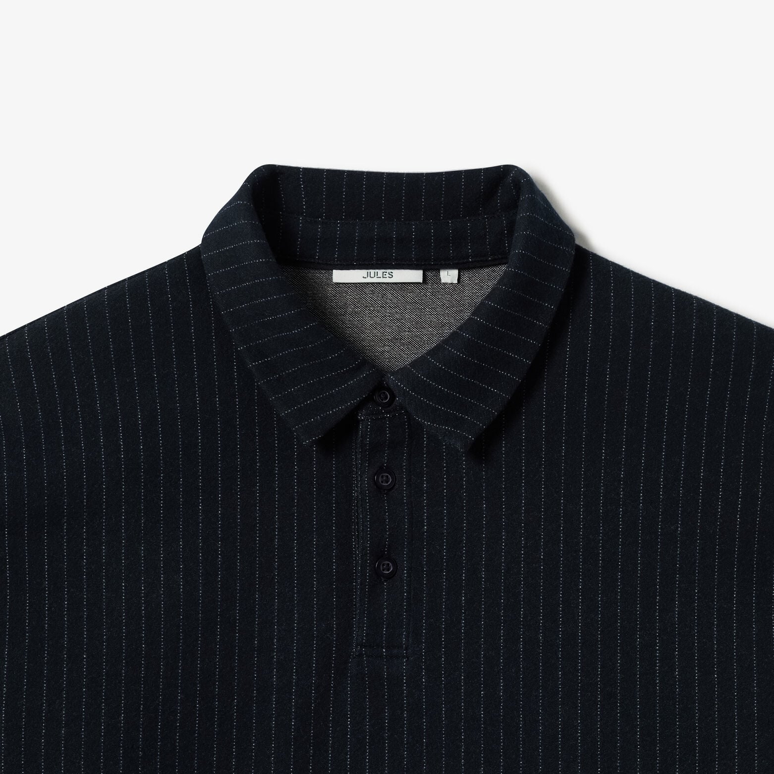Polo manches longues ray&eacute;
