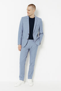 Veste de costume slim bi-ton