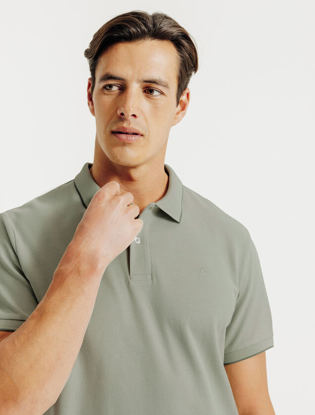 "Le Parfait by Jules" effen polo korte mouwen 