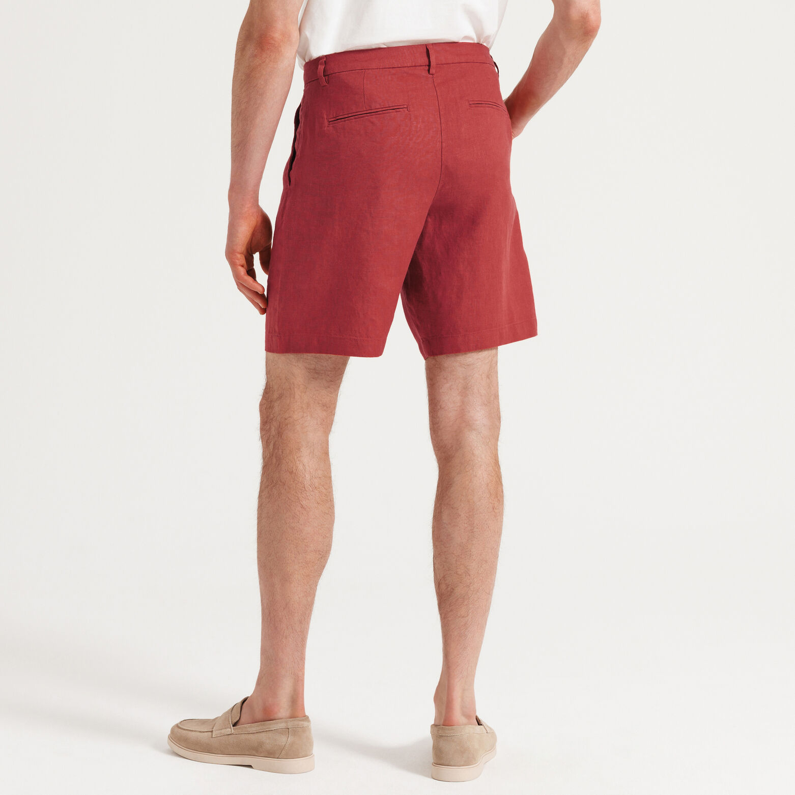 Bermuda chino 100% lin