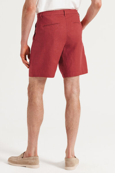 Bermuda chino 100% lin