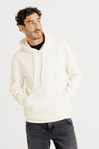 Sweat à capuche velours