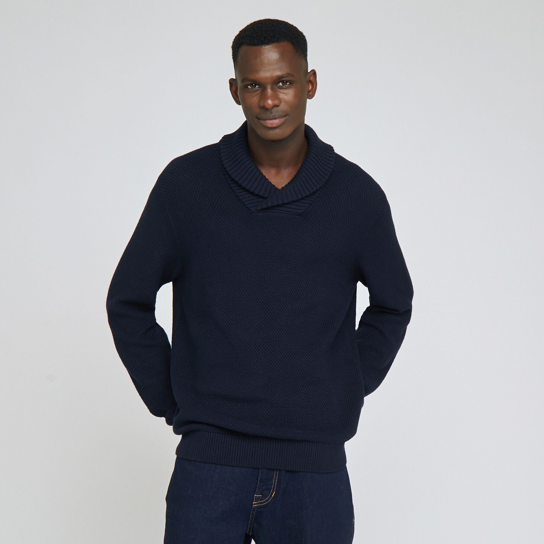 Pull col sales v homme jules