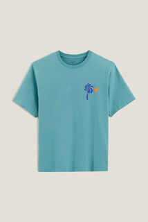 Tee shirt col rond imprim&eacute;