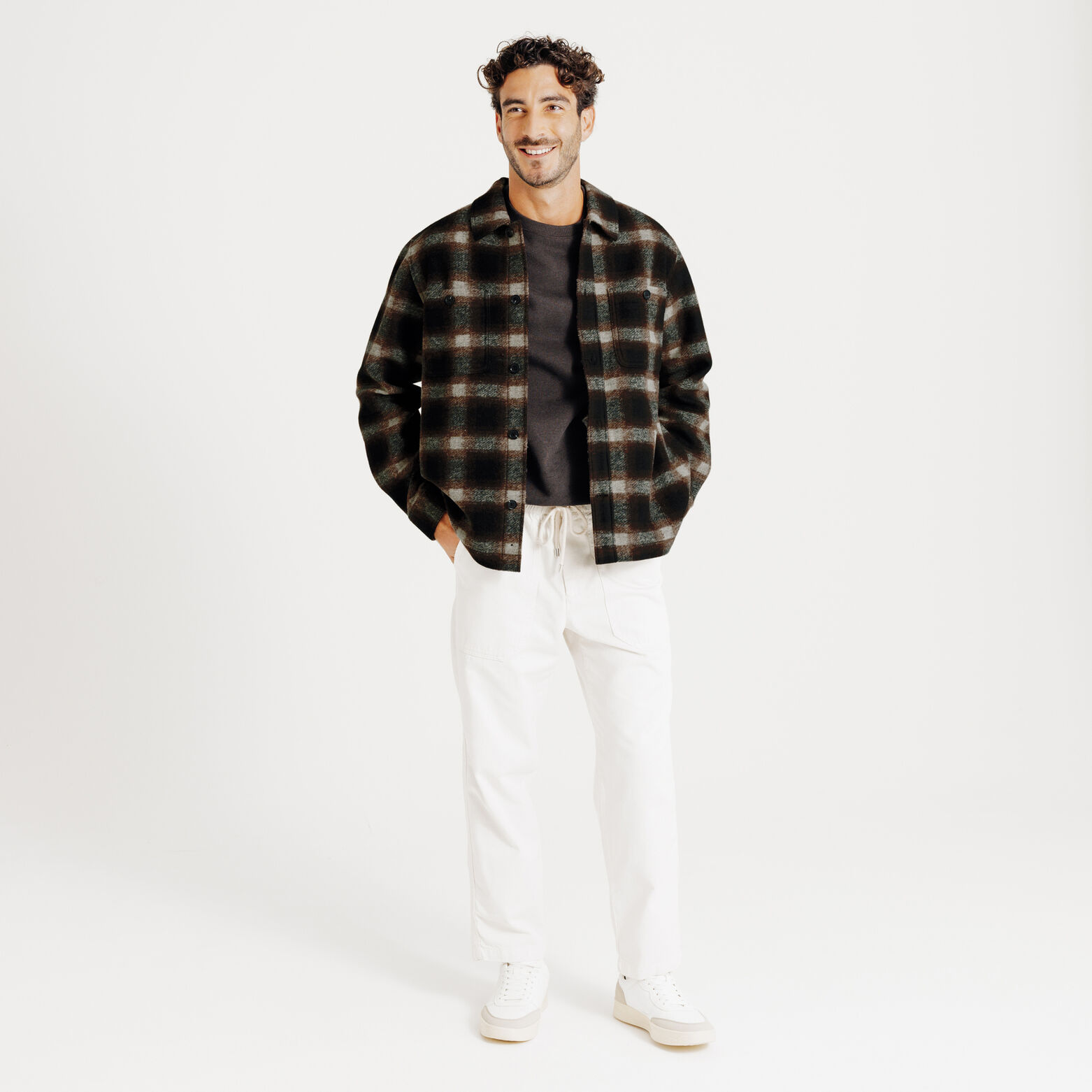 Surchemise &agrave; carreaux