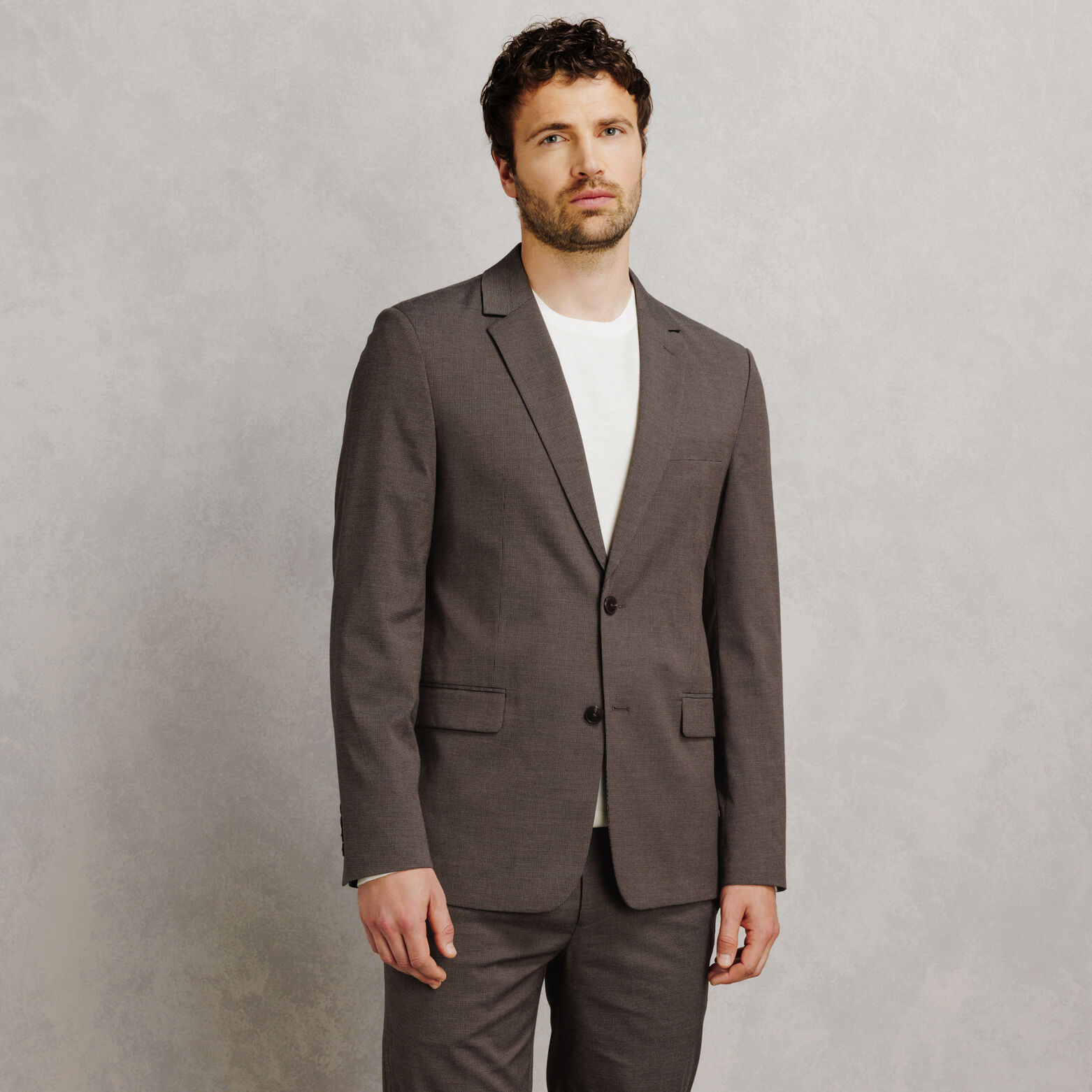 Veste de costume slim pied de puce