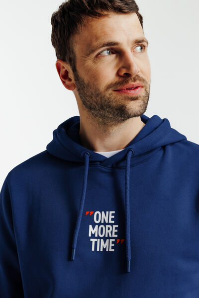 Sweat &agrave; capuche imprim&eacute; licence L'&Eacute;quipe