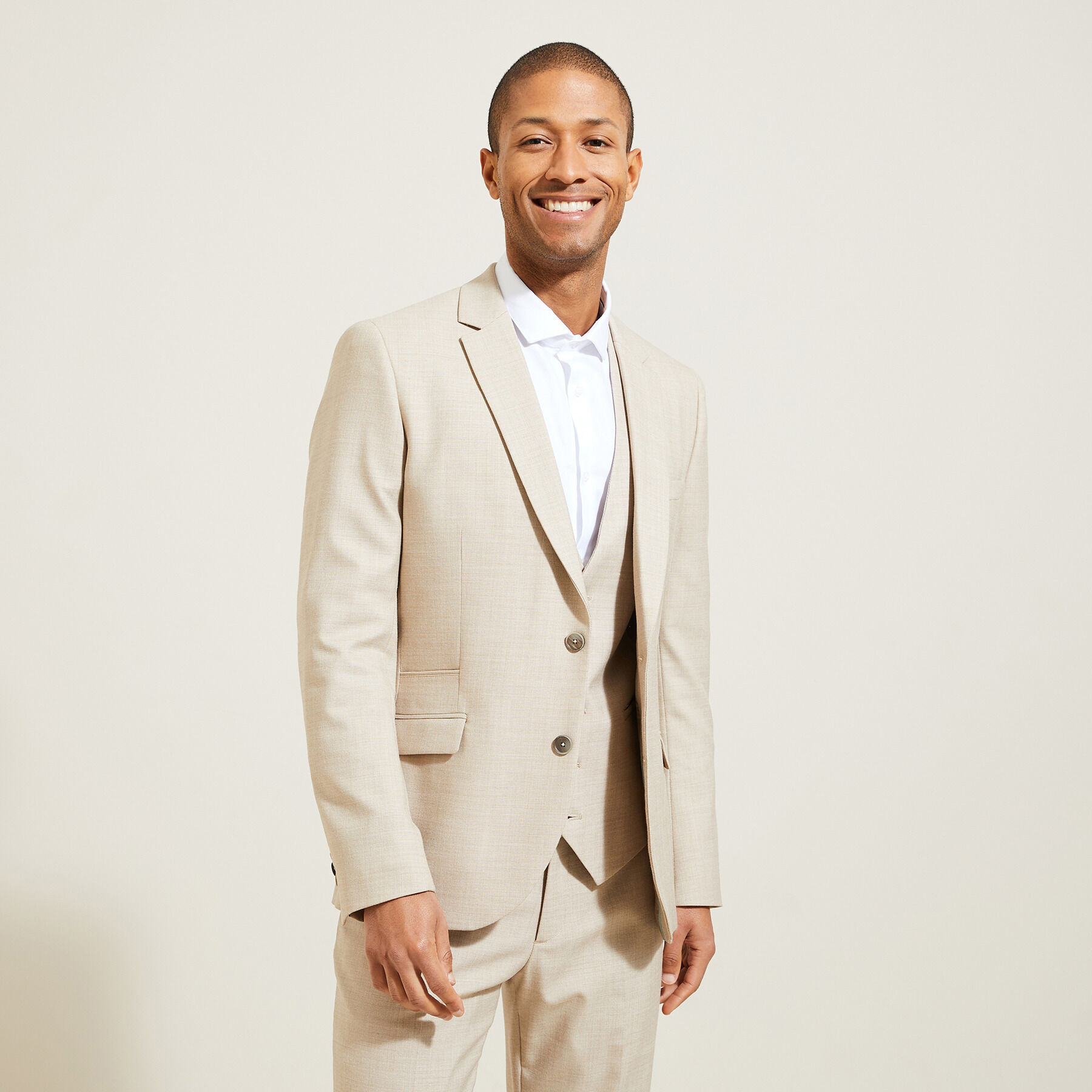 Veste outlet beige mariage