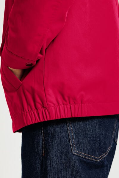 Jack met hemdskraag en rits