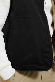 Veste sans manche réversible