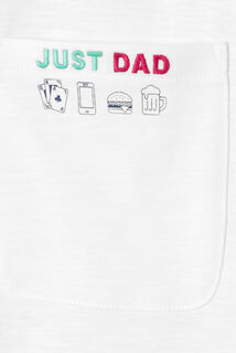 T-shirt voor Vaderdag, zak met print