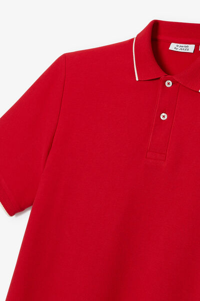 "Le Parfait by Jules" effen polo korte mouwen 