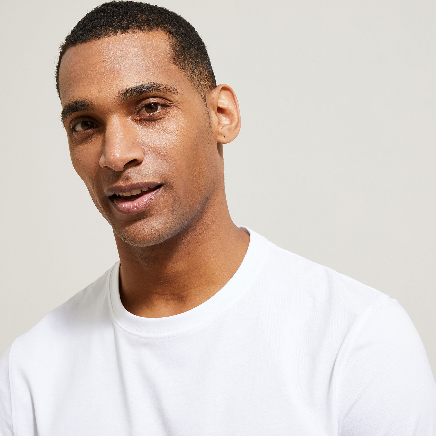 T shirt blanc Homme Jules