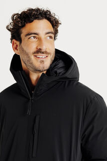 Blouson à capuche zippé