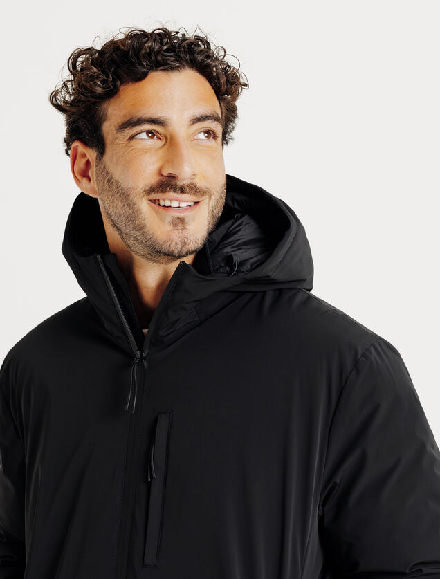 Blouson à capuche zippé