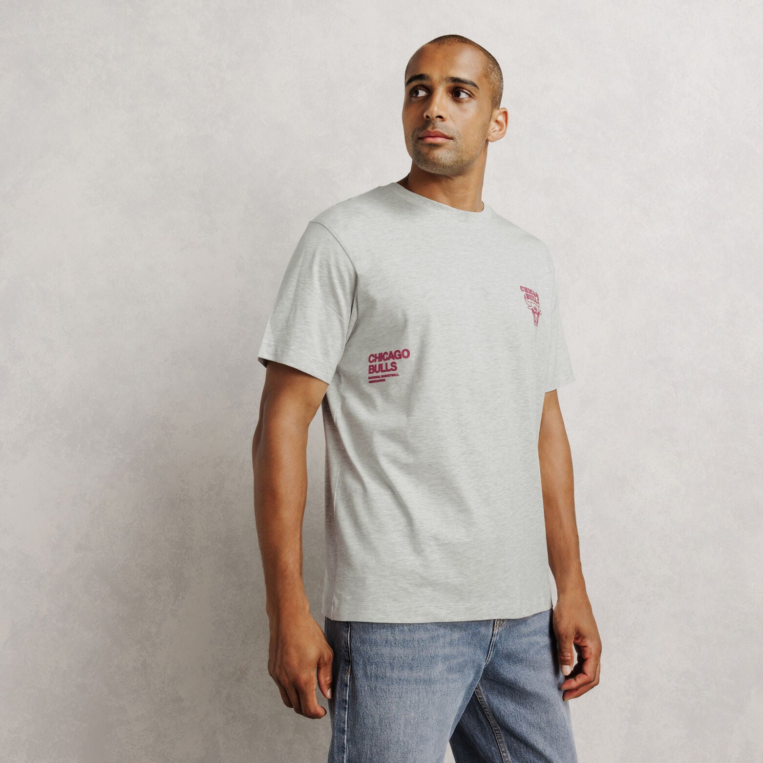 T-shirt Chicago Bulls NBA-licentie