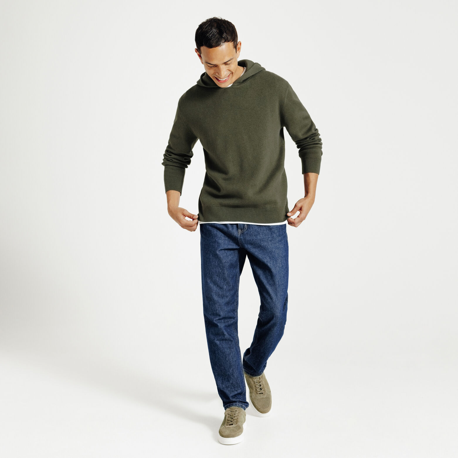 Pull &agrave; capuche &eacute;pais