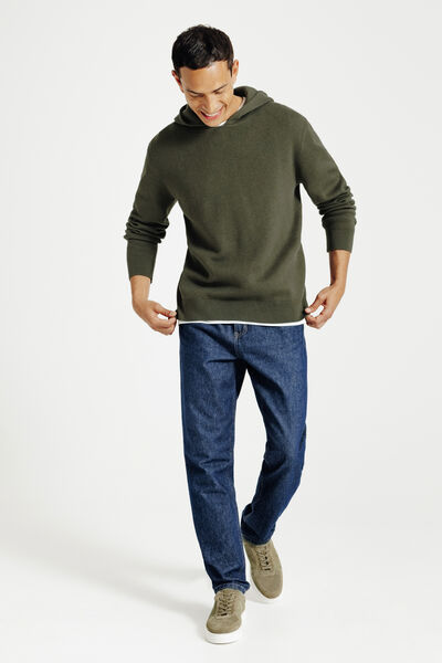 Pull &agrave; capuche &eacute;pais