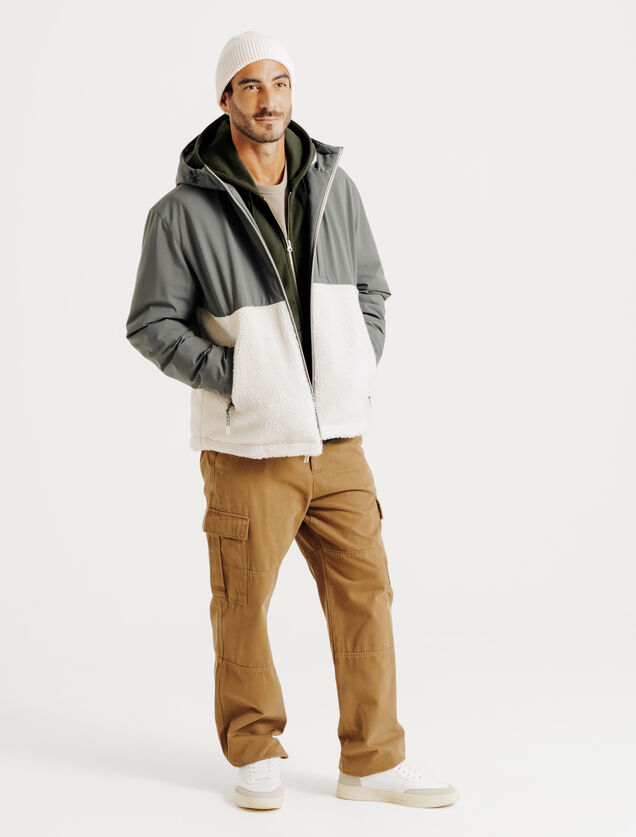 Sweat &agrave; capuche zipp&eacute; heavy weight