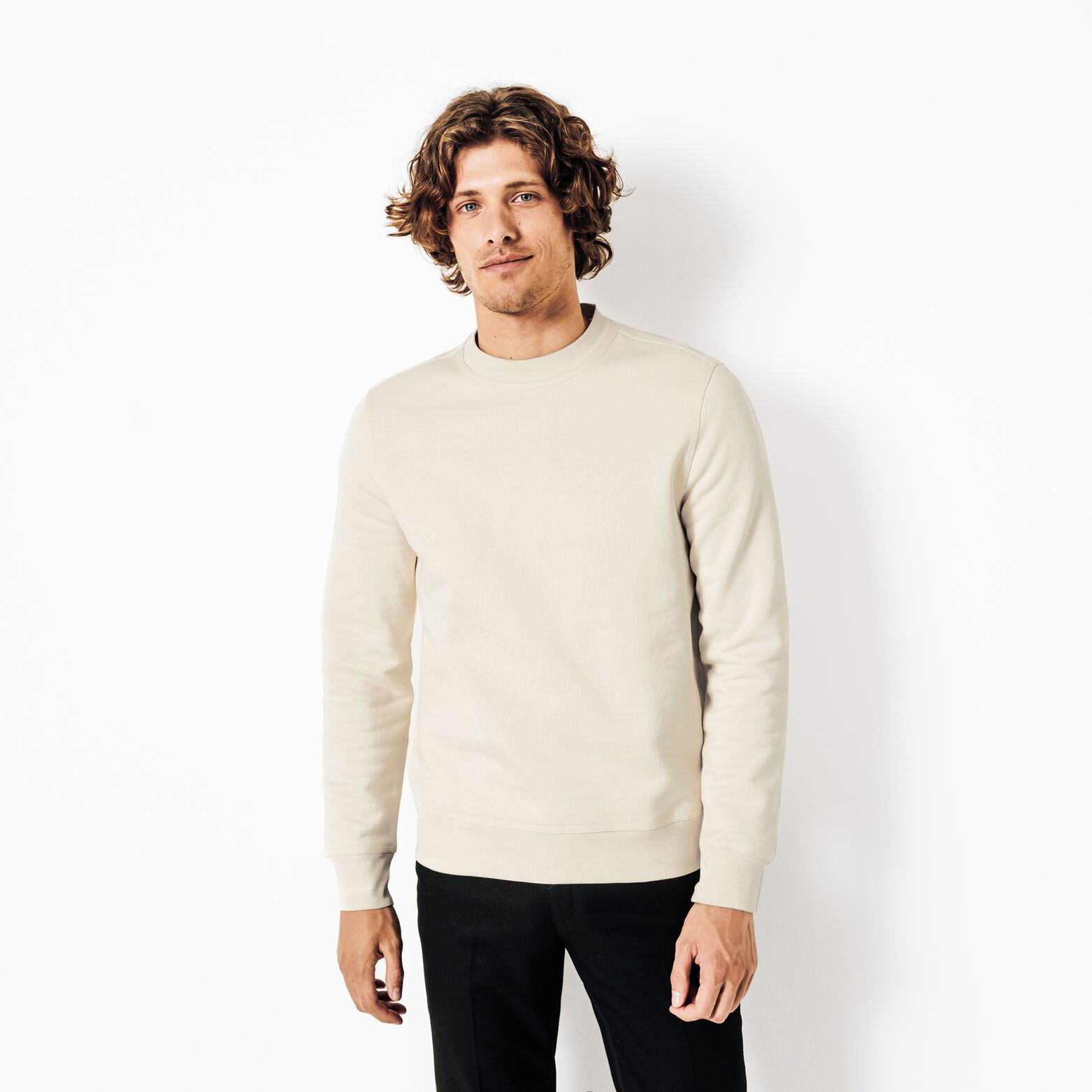 Sweat col rond uni "le parfait by JULES"