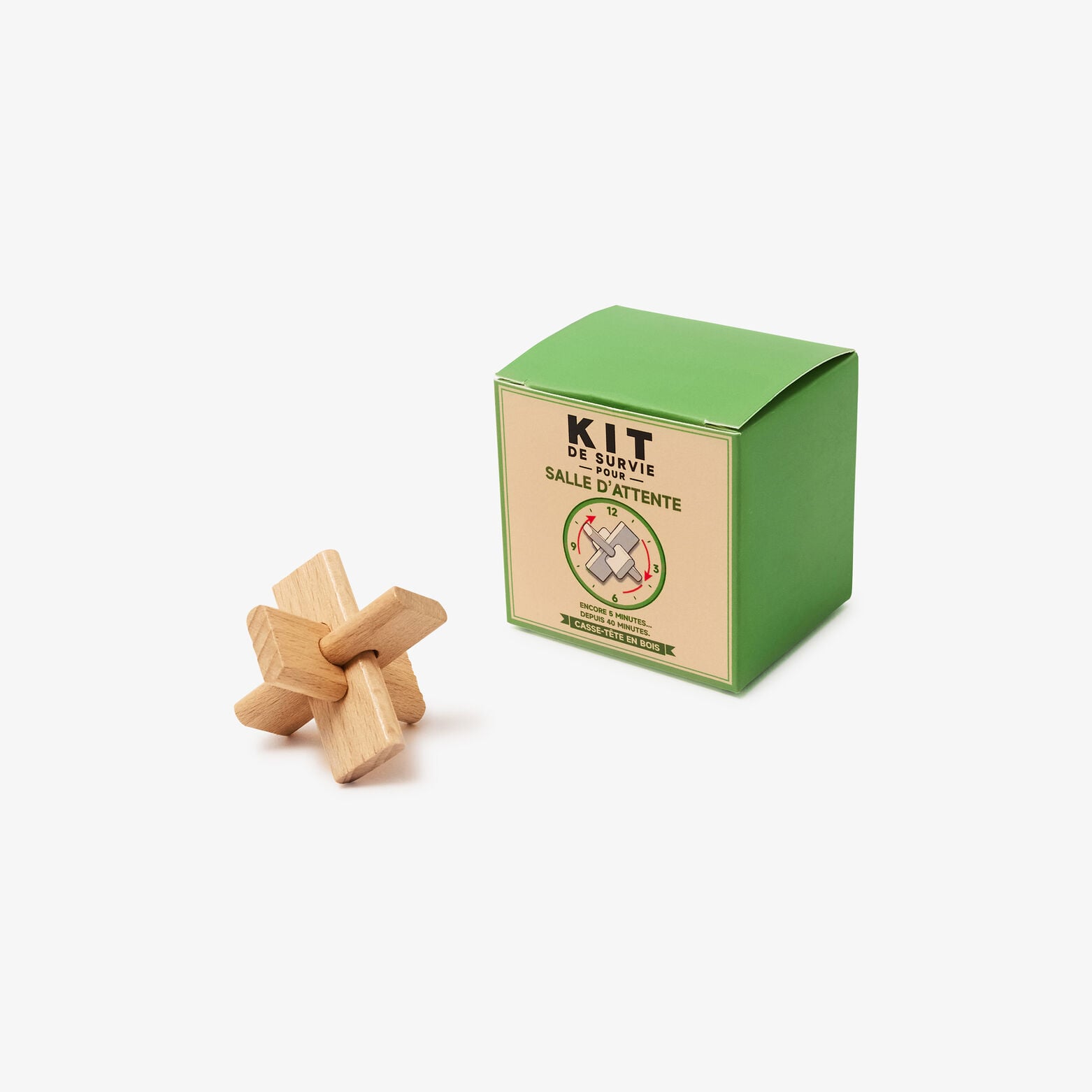 Jeu casse-t&ecirc;te en bois
