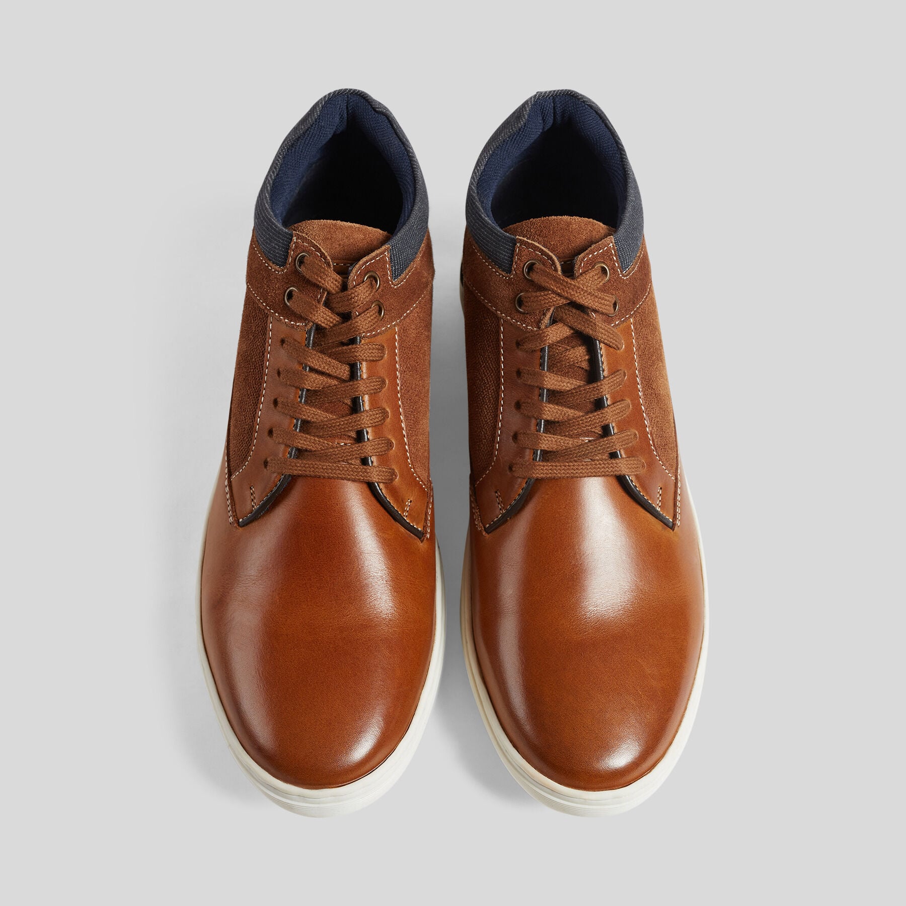 Enkelhoge leren schoenen | Jules