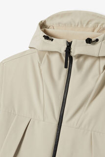 Softshell jack met kap