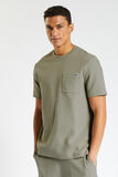 Het pakket t-shirt bermuda - Groen khaki