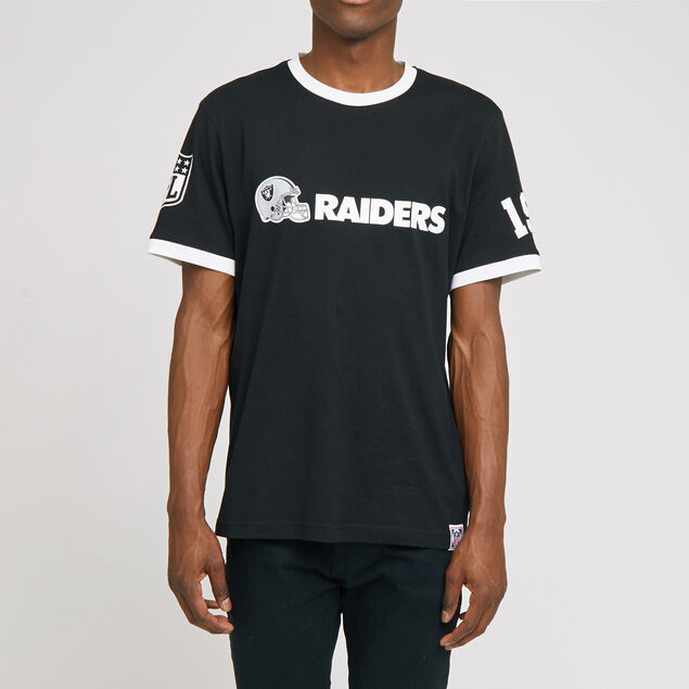 Tee shirt col rond Raiders licence NFL