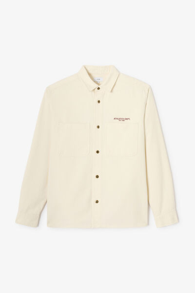 Surchemise coton unie