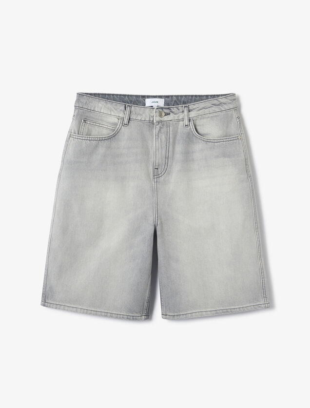 Short en jean long