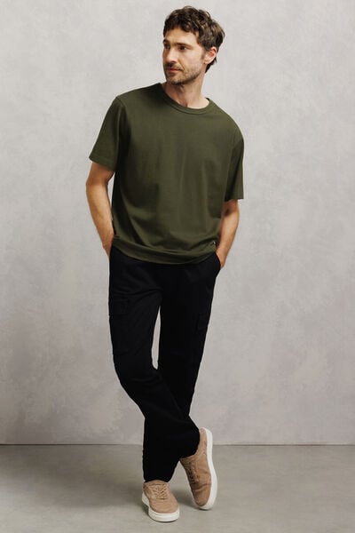 Tee shirt relax 100% coton