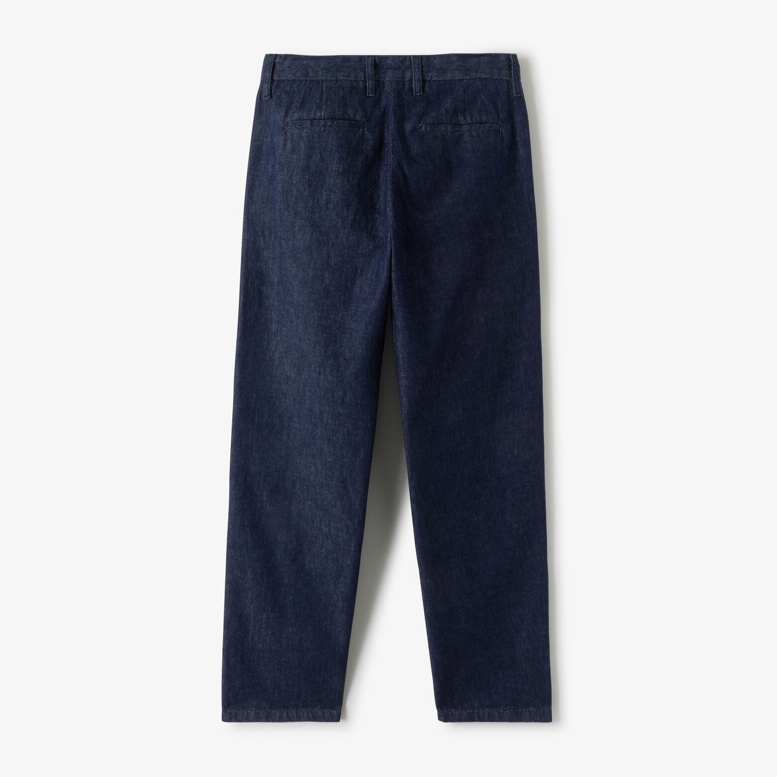 Loose fit jeans met plooien