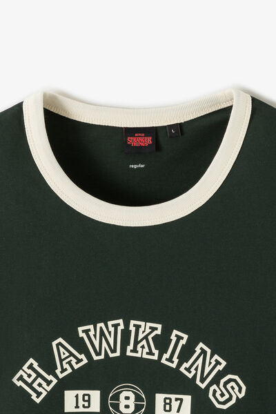 Tee shirt imprimé licence Stranger Things