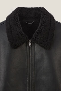 Blouson bombardier en sherpa