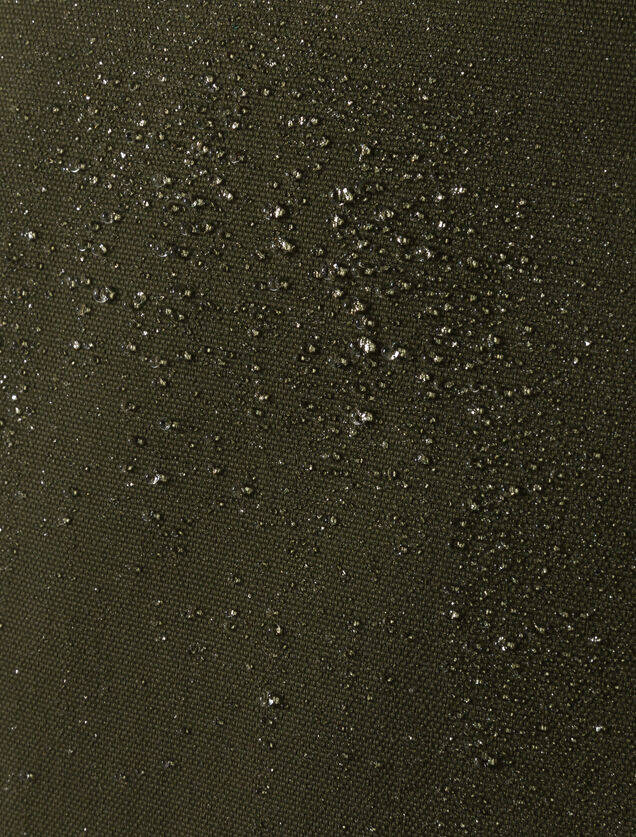 Blouson col chemise en sherpa amovible