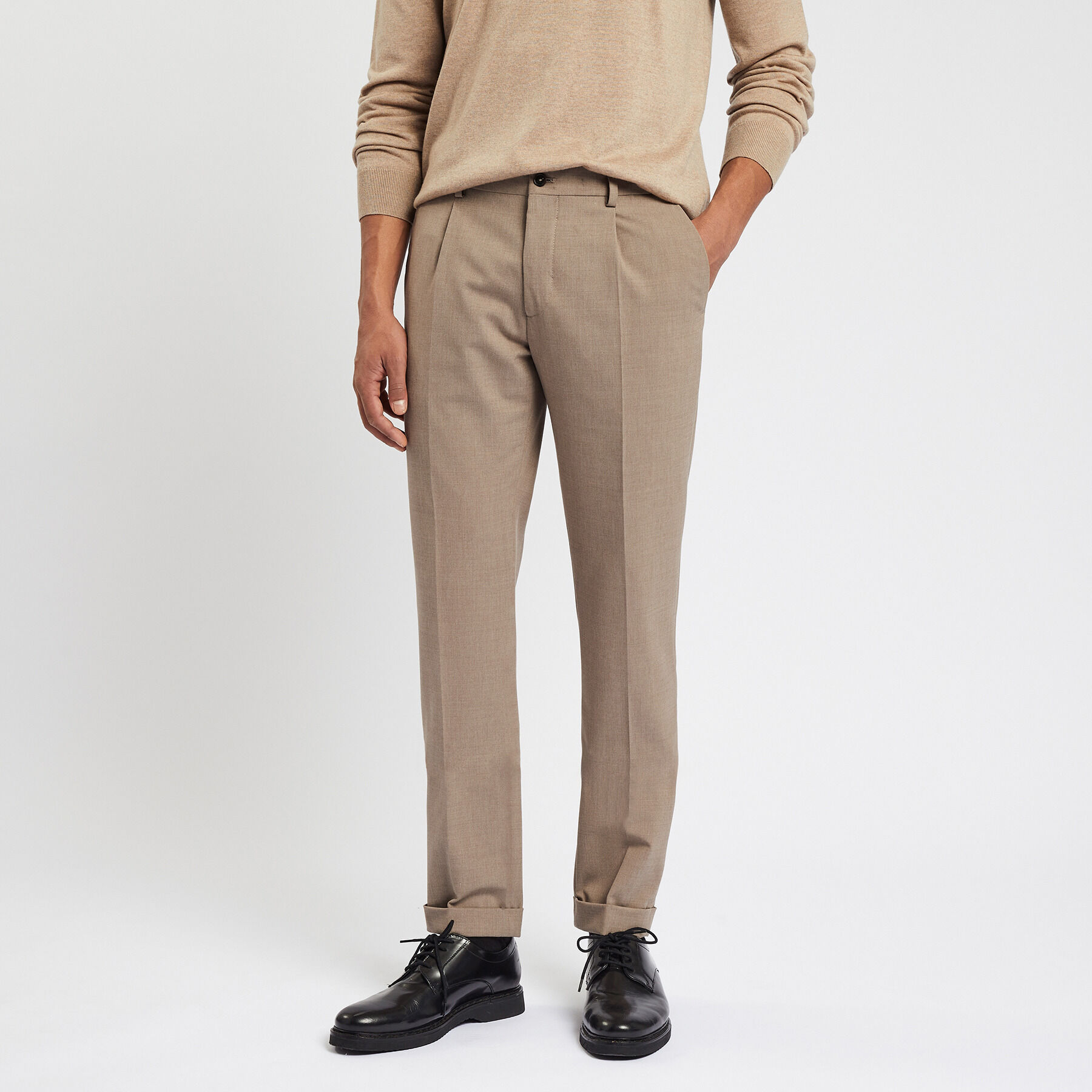 Pantalon costume slim deals