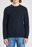 Pull col rond point fantaisie