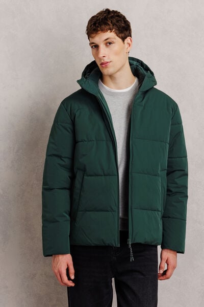 Doudoune &agrave; capuche mati&egrave;re waterproof