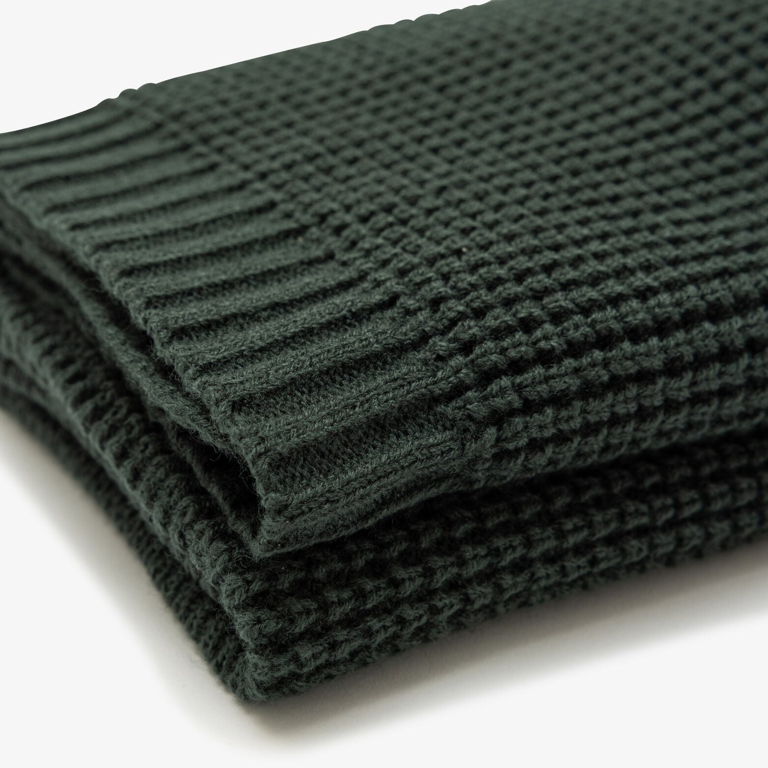 Echarpe unie en maille