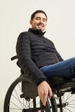 Donsjack voor personen met beperkte mobiliteit