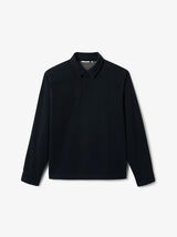 Polo manches longues ray&eacute;